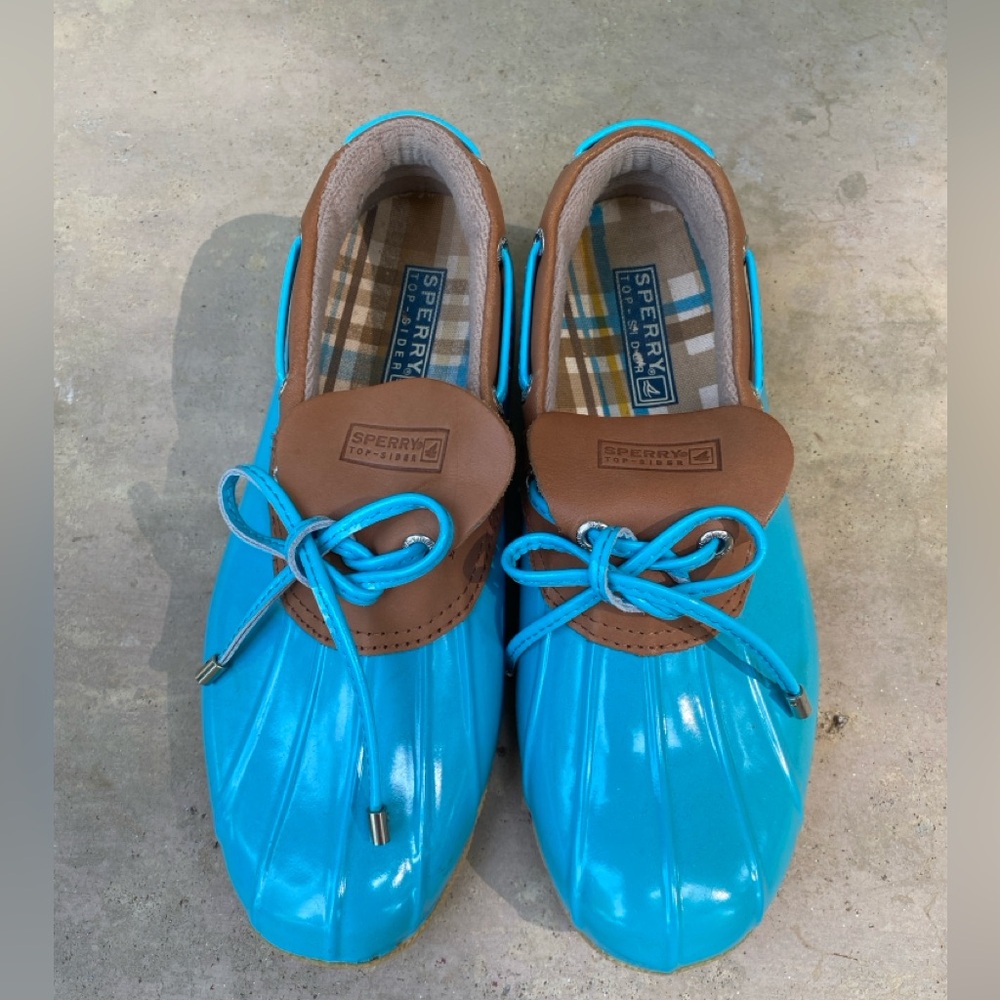 Sperry Women’s Blue & Brown Duck Shoes
